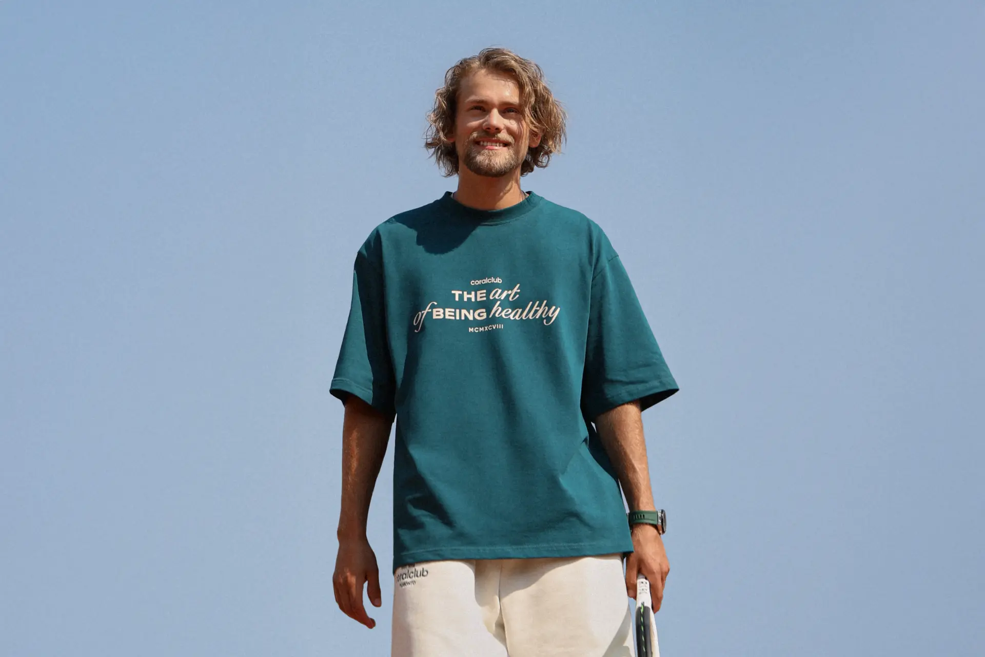 Футболка оверсайз унисекс, зеленая