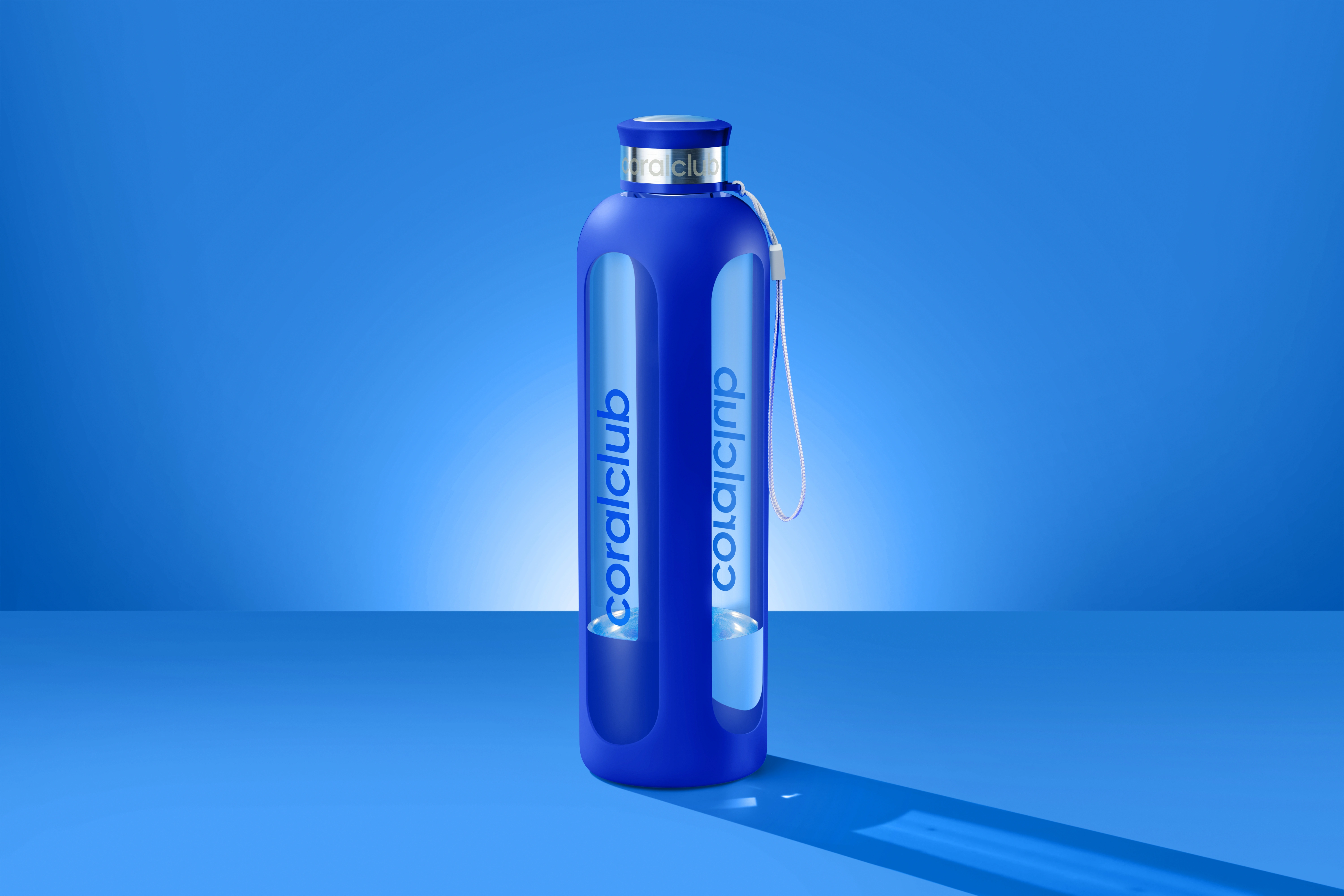 Стеклянная бутылка 